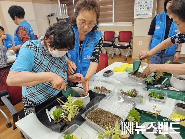 홀몸 어르신‘반려식물과 함께하는 행복한 동행’